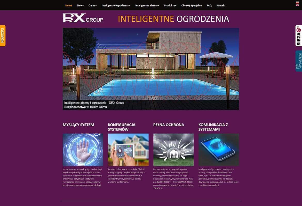 Strona www drxgroup.pl