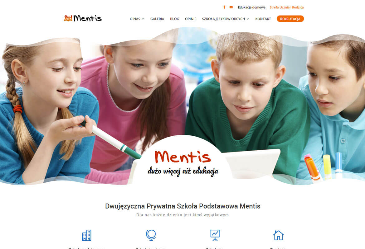 Strona www Mentis
