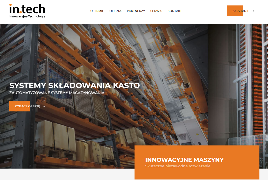 Strona https://in.tech.biz.pl
